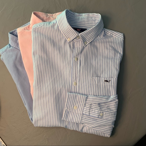 Vineyard Vines Other - LOT OF THREE Vineyard Vines Oxford Shirt Vineyard Vines Other - LOT OF THREE Vineyard Vines Oxford Shirt